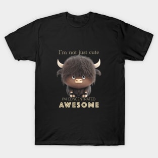 Buffalo Concentrated Awesome Cute Adorable Funny Quote T-Shirt